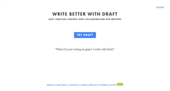 Desktop Screenshot of draftin.com